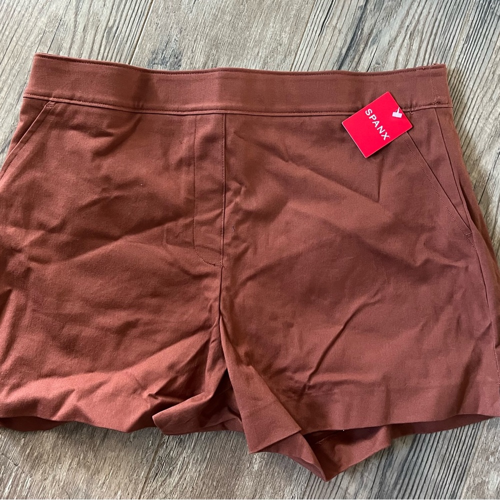 Spanx shorts -size Large, Bronze Glow, new with tags